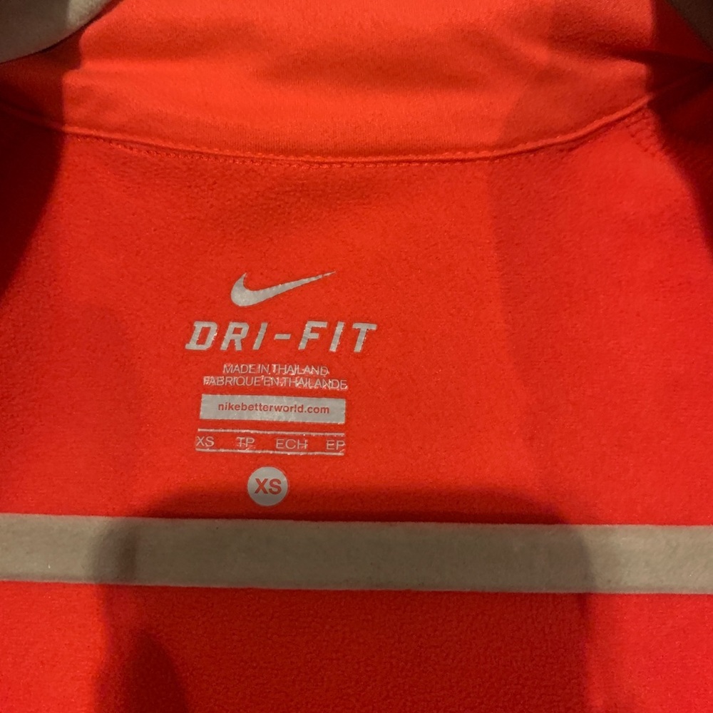 Xs ladies Nike Dri fit hoodie orange